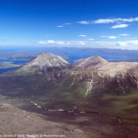 Buy canvas prints of Marsco and Glamaig by Adrian Snowball