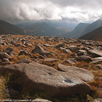 Buy canvas prints of The Lairig Ghru by Adrian Snowball
