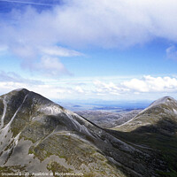 Buy canvas prints of The Paps of Jura by Adrian Snowball