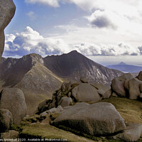 Buy canvas prints of Goat Fell, Arran by Adrian Snowball