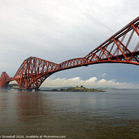 Buy canvas prints of The Forth Rail Bridge by Adrian Snowball