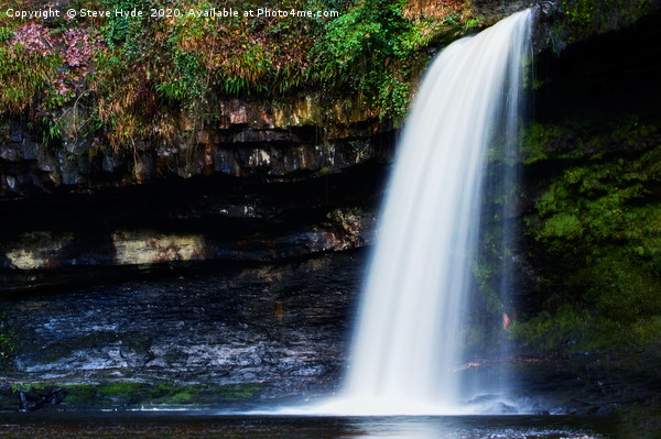 Sgwd Gwladus waterfall or Lady Falls in the Brecon Picture Board by Steve Hyde