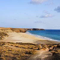 Buy canvas prints of Papagayo beach, Lanzarote                          by Steve Hyde