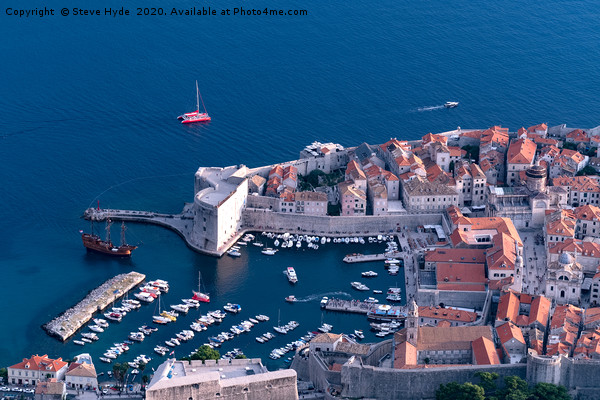 Dubrovnik Old Town Port  Picture Board by Steve Hyde
