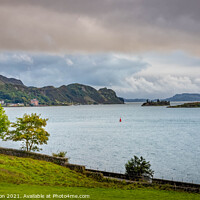 Buy canvas prints of The Coast Road to Oban by Viv Thompson