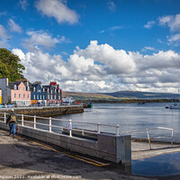 Buy canvas prints of A Tobermory Morning by Viv Thompson