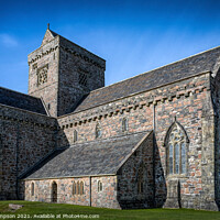 Buy canvas prints of Iona Abbey by Viv Thompson