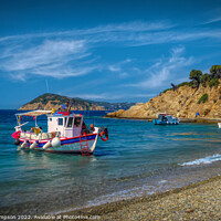 Buy canvas prints of Island Hopping Adventure in Greece by Viv Thompson