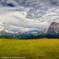 Buy canvas prints of Dolomite Panorama  by Viv Thompson