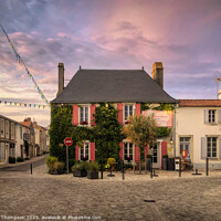 Buy canvas prints of Noirmoutier by Night by Viv Thompson