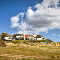 Buy canvas prints of Southwold Town and Lighthouse by Viv Thompson