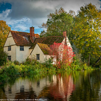Buy canvas prints of Willy Lott's Cottage by Viv Thompson