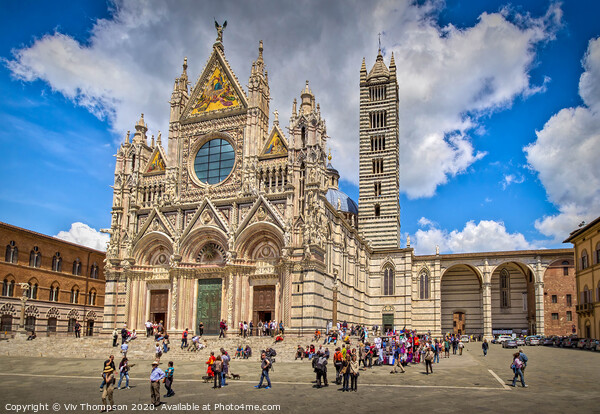 Siena Cathedral Picture Board by Viv Thompson