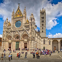 Buy canvas prints of Siena Cathedral by Viv Thompson