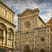 Buy canvas prints of Florence Cathedral by Viv Thompson