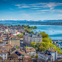 Buy canvas prints of Zurich and Beyond by Viv Thompson