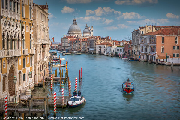 Venice and The Grand Canal Picture Board by Viv Thompson