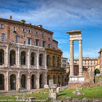 Buy canvas prints of The Theatre of Marcellus by Viv Thompson