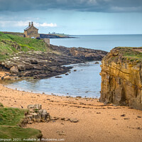 Buy canvas prints of From Craster to Seahouses by Viv Thompson