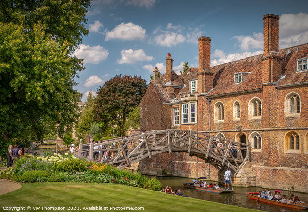Summer in Cambridge Picture Board by Viv Thompson