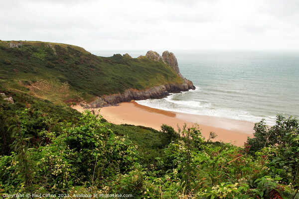 Tor bay on the Gower. peninsular Picture Board by Paul Clifton