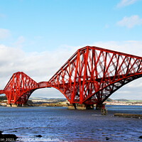 Buy canvas prints of The Forth railway Bridge by Paul Clifton