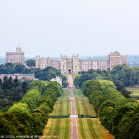 Buy canvas prints of Windsor castle by Paul Clifton