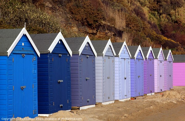Bournemouth beach huts in harmony. Picture Board by Paul Clifton