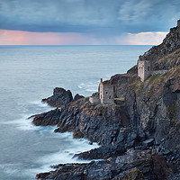 Buy canvas prints of Botallack Storm by Si Betteridge