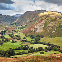 Buy canvas prints of Valley View by Si Betteridge