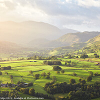 Buy canvas prints of Valley Glow by Si Betteridge