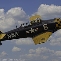 Buy canvas prints of Harvard T6 by Bill Moores