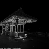 Buy canvas prints of Weymouth seafront shelter by Bill Moores