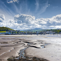 Buy canvas prints of Conwy Castle Wales by Rick Lindley