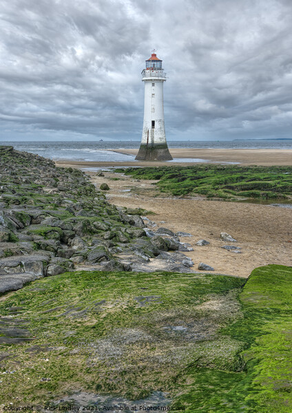 Perch Rock Lighthouse Picture Board by Rick Lindley