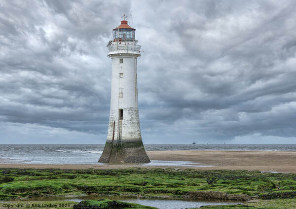 Perch Rock Lighthouse Picture Board by Rick Lindley
