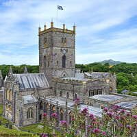Buy canvas prints of St David's Pembrokeshire by Rick Lindley