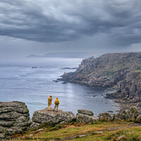 Buy canvas prints of Lands End Sightseeing by Rick Lindley