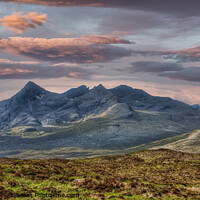Buy canvas prints of The Cullins on the Isle of Skye by Rick Lindley