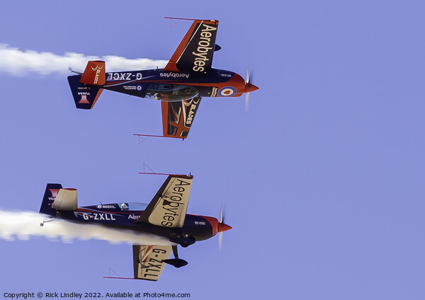 The Blades Mirror Formation Picture Board by Rick Lindley