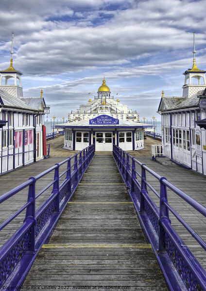 Victorian Tea Rooms Eastbourne Pier Picture Board by Rick Lindley