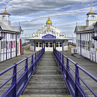 Buy canvas prints of Victorian Tea Rooms Eastbourne Pier by Rick Lindley