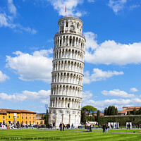Buy canvas prints of Leaning Tower of Pisa by Rick Lindley