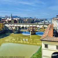 Buy canvas prints of Ponte Vecchio Florence by Rick Lindley