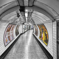 Buy canvas prints of Charing Cross Underground  by Rick Lindley