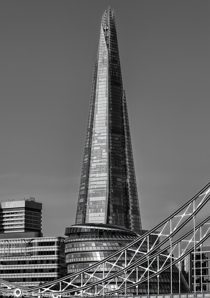 The Shard London Picture Board by Rick Lindley