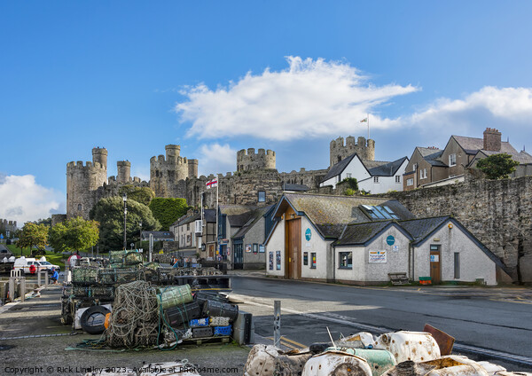 Conwy Castle Picture Board by Rick Lindley