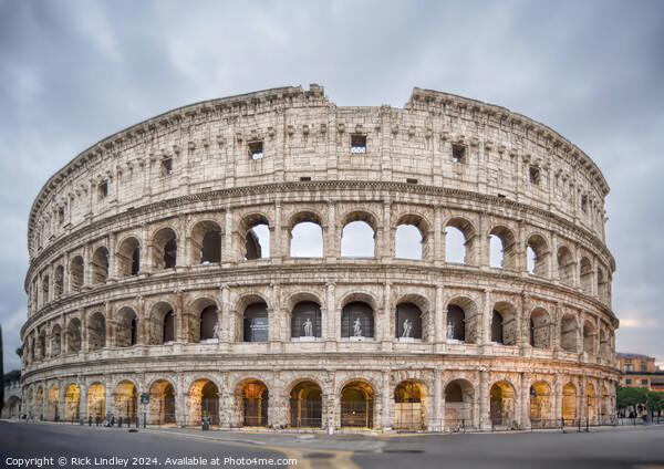 Colosseum Picture Board by Rick Lindley