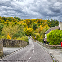 Buy canvas prints of Ludlow In Autumn by Rick Lindley