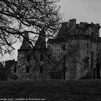 Buy canvas prints of Caerlaverock Castle by Andy Brownlie